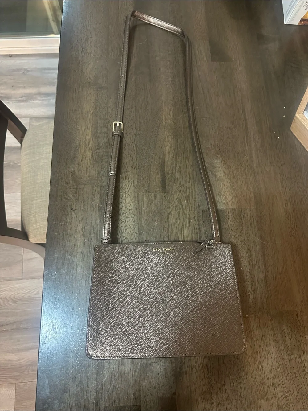 kate spade Brown Leather Crossbody Bag